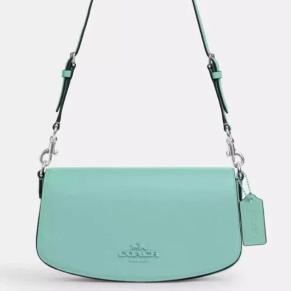 Coach Aqua Shoulder Bag - Picture 2 of 5